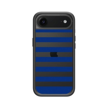 iPhone Air Mod NX -邊框背蓋組合 (相機按鈕) 黑 - Pattern Play - 水手條紋