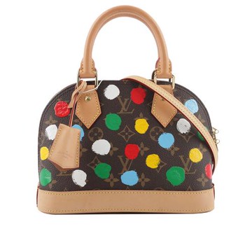 二手商品9成新_LV x YK Monogram Alma BB 立體點點手提/斜背包