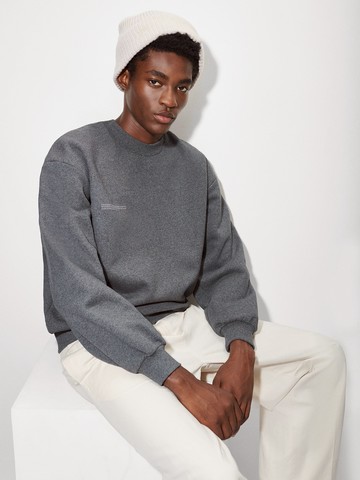 PANGAIA - Reclaimed Cotton Sweater - reclaim charcoal - M M