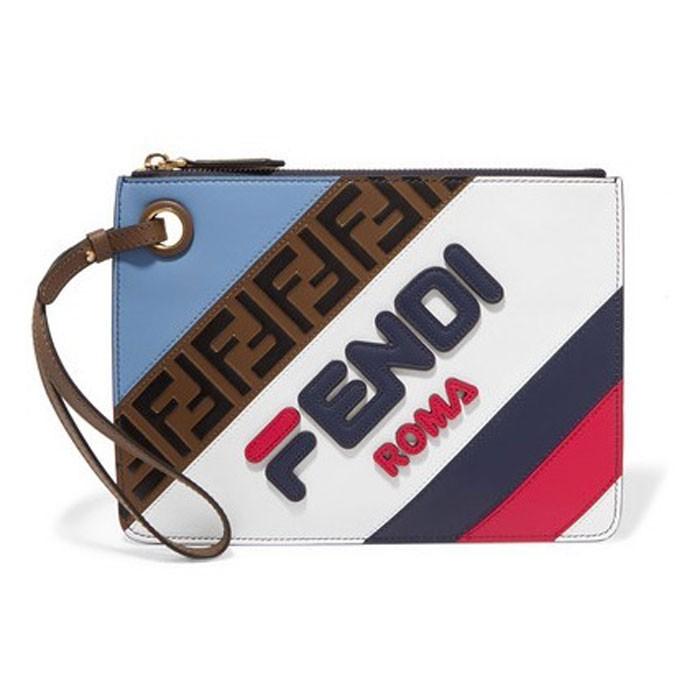 FENDI×FILAコラボ クラッチバッグ 正規品 クリスマスツリー特価！ 50