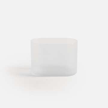 霧面磨砂長型收納盒 10.7x7x7.5cm