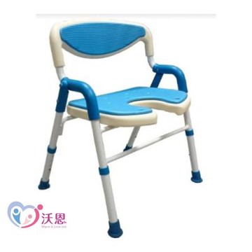 富士康 開口洗澡椅 FZK-185｜前開式設計｜穩定防滑