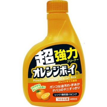 日本【第一石鹼 】強力橙油清潔劑 補充罐 400ml 二入組合