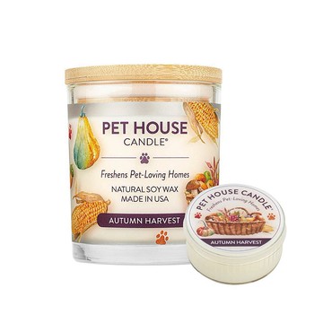 【美國PET HOUSE】室內除臭寵物香氛蠟燭-秋季豐收