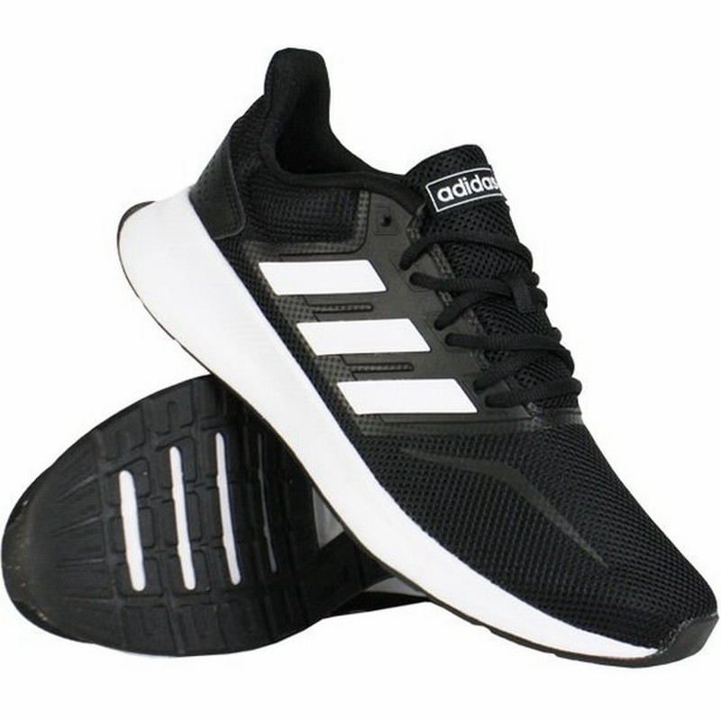 Falconrun M コアブラック ランニングホワイト Adidas アディダス ランニングシューズf 通販 Lineポイント最大0 5 Get Lineショッピング