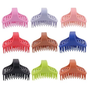 好價在🛒洗頭刷子鏤空洗頭梳便攜新款家用頭部洗髮頭皮止癢蓬鬆洗頭按摩刷 WXBM