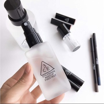 韓國 3CE 珠光定妝噴霧 100ml 保濕定妝噴霧 定妝噴霧