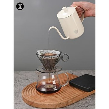 V60手沖咖啡壺套裝家用掛耳細口壺304不銹鋼細嘴咖啡器具長嘴壺