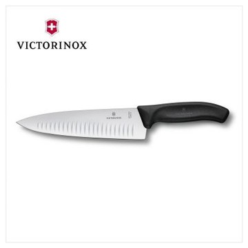 VICTORINOX 瑞士維氏 Swiss Classic 主廚切肉刀 20cm 黑 6.8083.20B