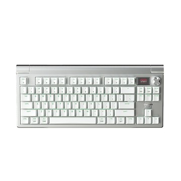 Cherry 無線三模 MX8.3 RGB 電競鍵盤 銀色 極光軸 (TKL/MX2A/無線鍵盤/藍芽鍵盤/靜音鍵盤/辦公)