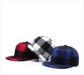FIND 韓國品牌棒球帽 男 街頭潮流 格子圖案 嘻哈帽  街舞帽 太陽帽 三色