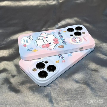 ✨限時下殺✨可愛玉桂狗適用蘋果16Pro菲林手機殻iPhone15/14/13/12Pro高級11