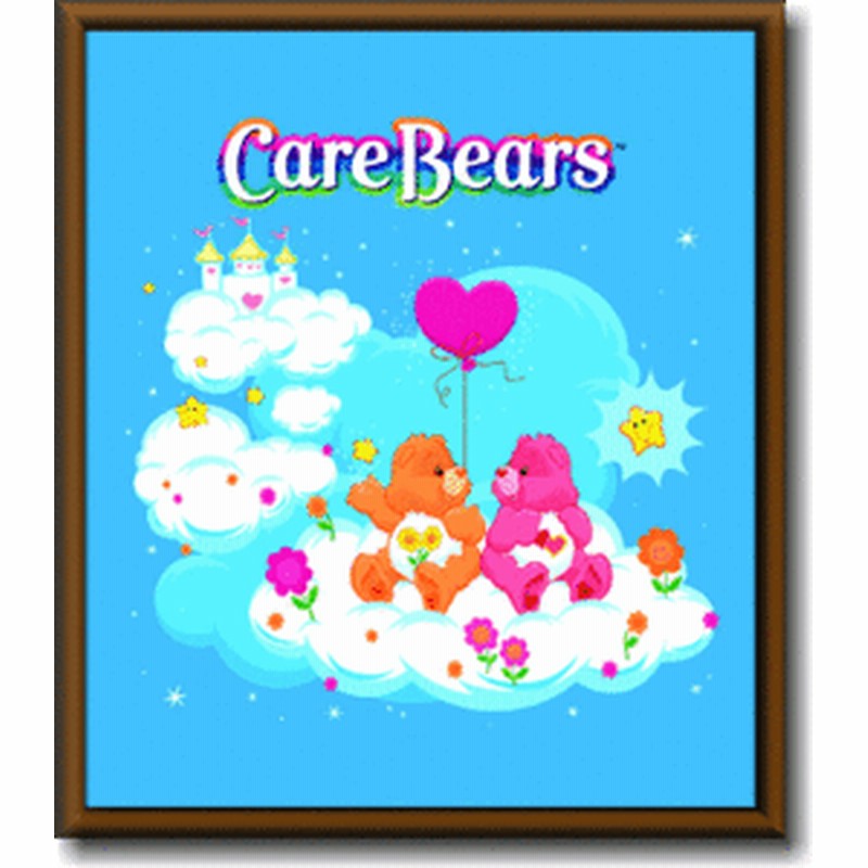 ケアベア Carebear Sサイズ ミニサイズのイラスト ピクチャーフレーム インテリアにどうぞ アメリカの香りがする商品を揃えました 通販 Lineポイント最大1 0 Get Lineショッピング