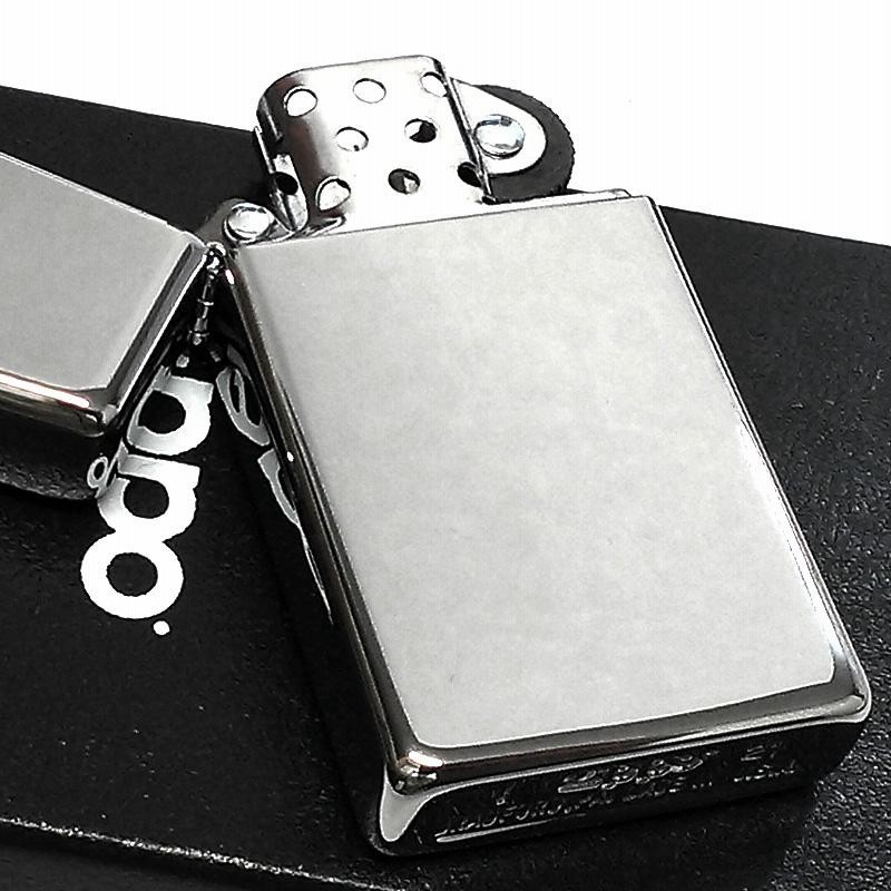 ZIPPO ライター スリム シンプル 無地 ジッポ シルバー 鏡面 かっこいい 銀 おしゃれ メンズ レディース プレゼント ギフト 通販  LINEポイント最大GET LINEショッピング