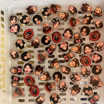 新款 GIDLE 娃 有趣表情包 高清小片片 創意周邊 裝飾手工 生日禮物送姐妹閨蜜 宋雨琦 葉舒華 米妮
