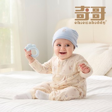 奇哥 比得兔 嬰幼童裝 雲趣比得長袍妙妙裝/連身衣-熱感極潤纖維布(6個月)