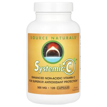 Source Naturals, Systemic C™，120 粒膠囊（每粒膠囊 500 毫克）