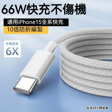 雙type-c數據線適用iPhone15適用蘋果15promax手機PD充電線快充線蘋果充電線