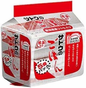 サトウのごはん 新潟県産コシヒカリ 5食パック×4個