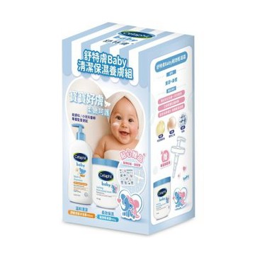 Cetaphil舒特膚 Baby清潔保濕養膚組
