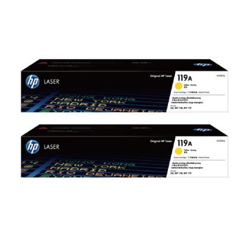 HP原廠 W2092A(119A)高容量 黃色2支 碳粉匣 適用HP Color Laser 150a/MFP 178nw / 179fnw