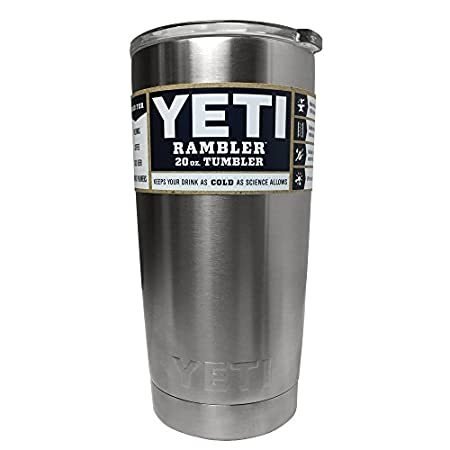 Yeti(イエティ) RAMBER 保冷 ステンレス 真空二重構造 ホルダー キャンプ アウトドア バーベキューで大活躍 20 oz [並行輸入品]＿並行輸入品