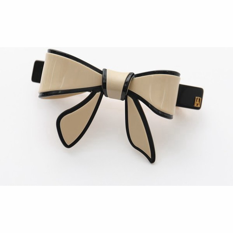 Alexandre De Paris アレクサンドル ドゥ パリ 8 126 03 バレッタ 髪留め ヘアーアクセサリー リボン X Noir レディース 通販 Lineポイント最大get Lineショッピング