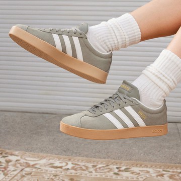 adidas VL COURT 2.0 運動休閒鞋 德訓鞋 滑板 復古 男鞋/女鞋 JH5078 官方直營