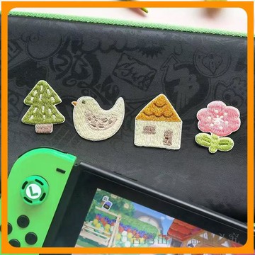 免運🔥貼布 房子貼布 小樹貼布 小鳥貼布 花朵貼布 森系貼布 全刺繡貼布 衣服貼布 裝飾貼布 貼花貼布 甜美貼布 小