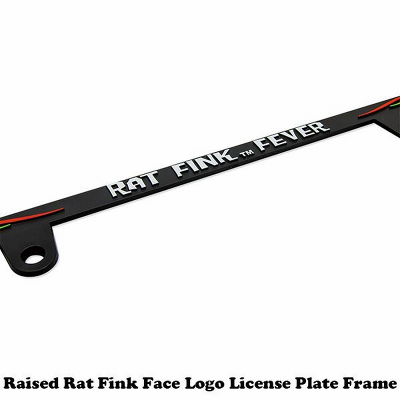 Raised Rat Fink ラットフィンク フェイス ロゴ ライセンス