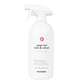 【Manduka】Mat Wash 瑜珈墊清潔噴劑 32oz 噴頭組 - 檸檬草