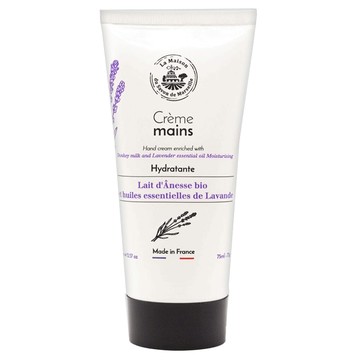 La Maison du Savon de Marseille 馬賽皂之家 滋潤護手霜 浪漫薰衣草 鎖水修護 保濕不乾澀 減少死皮 敏感肌適用 成分單純  75ml  1條