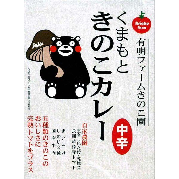 玉名産しいたけ使用「くまもときのこカレー」