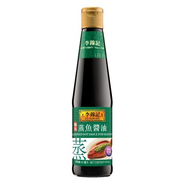 [家速配]李錦記蒸魚醬油410ml