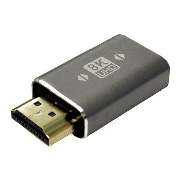 易控王 8K HDMI公對母轉接頭 鋁合金外殼 5入 (40-710-11X5)