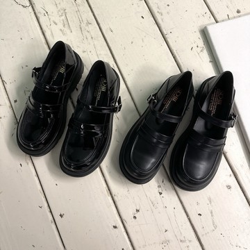 鞋頭縫線復古皮鞋639台灣製造 樂福鞋 瑪莉珍鞋 娃娃鞋 學院風格