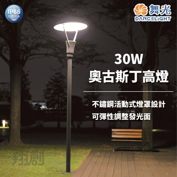【舞光原廠授權】含稅開發票 舞光 奧古斯丁高燈 30W 黃光 路燈 街燈 公園燈 戶外燈 高燈 OD-1504