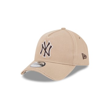 NEW ERA 男女 9FORTY AF VISOR DISTRESS 紐約洋基 焦糖 NE60747698