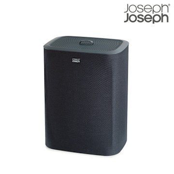 【Joseph Joseph】 Tota 90L 分類洗衣籃(雙格) -黑