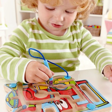 🚚快速出貨【德國Hape】 快樂火車迷宮｜生日禮物、週歲禮、木製玩具