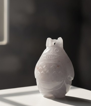 飄紅翡翡翠龍貓 | 天然緬甸玉A貨翡翠 | 送禮