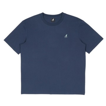 KANGOL 短T 深藍 經典 圓領T 短袖 中性 6525100180