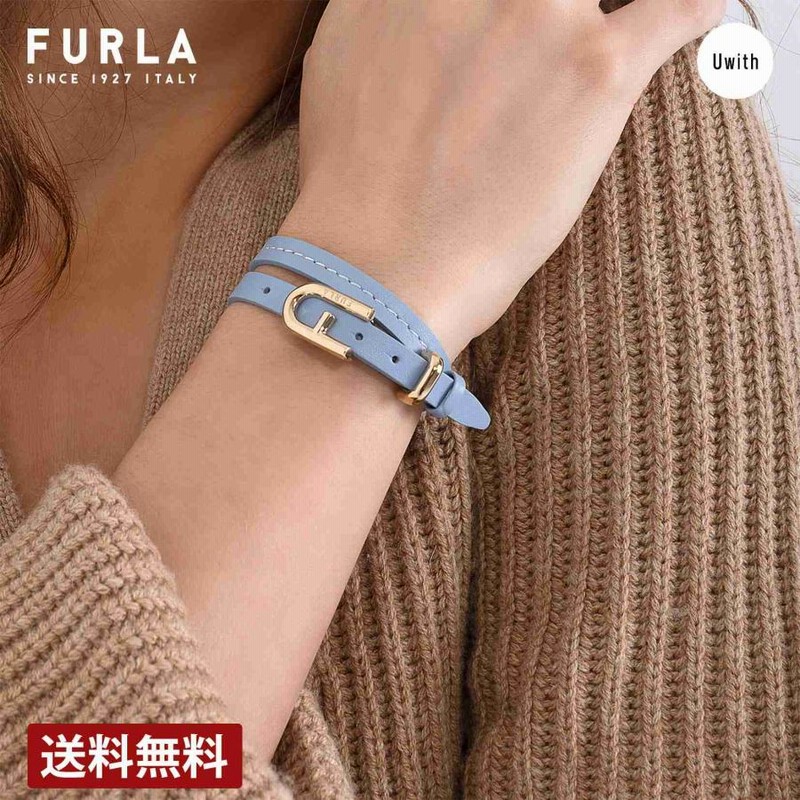 公式ストア】 フルラ FURLA レディース ブレスレット ブルー レザー エコレザー ジュエリー アクセサリー ブランド バックルブレスレット |  LINEブランドカタログ