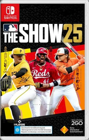 Nintendo Nintendo 任天堂 NS 美國職棒大聯盟25 MLB The Show 25 英文版