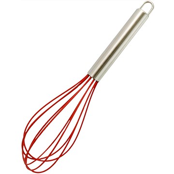 KAI 貝印 House 矽膠打蛋器 dl-5933 35cm 紅  1個