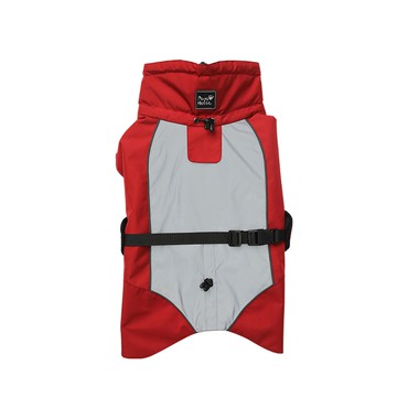 【美好毛日】Pawsholic爪迷 狗狗快穿反光棉衣-紅 / 黑