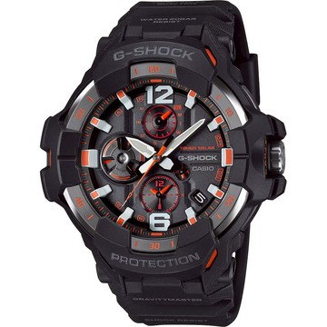 CASIO卡西歐 G-SHOCK MASTER OF G專業航空錶 太陽能藍芽飛行錶 GR-B300-1A4