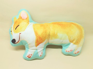 柯基犬 哥基 小狗 抱枕 咕𠱸