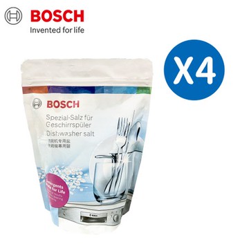 BOSCH 博世 洗碗機專用軟化鹽 4入