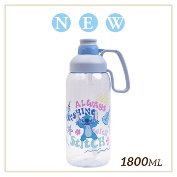 【HOUSUXI】迪士尼史迪奇系列-Tritan大容量水瓶1800ml【盛夏新品↘75折起】＜售價已折＞